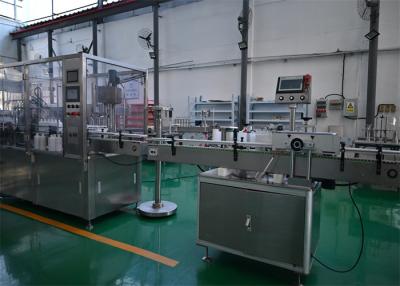 中国 250-1000ml disinfectant automatic filling production line, antiseptic filling line for pharmaceutical 販売のため