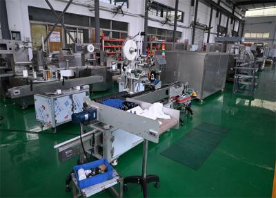 China Stainless Steel Pharma Labeling Machine with Stepper Motor for Wrap around Labeling for sale