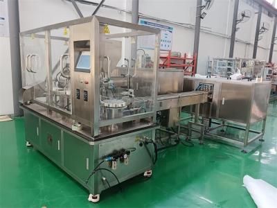 China Máquina avanzada de relleno de gel con tapa y etiquetado con 5 kW y precisión de llenado de ± 0,5-2% en venta