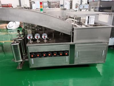 China PLC Controlled Adjustable Ampoule Washer High Speed Ampoule Washing Equipment For Pharmaceutical Te koop