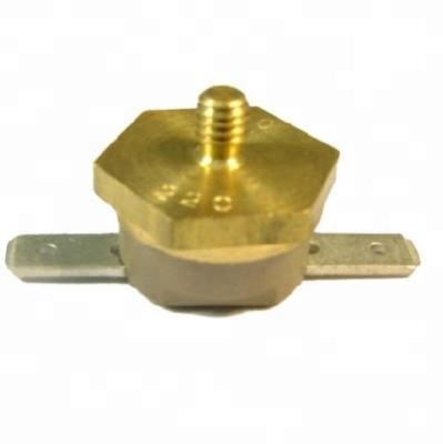 China 250V 16A Bimetal Home Appliance Thermostat with Brass Head 3A-HF1 for sale