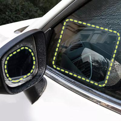 China Color Wholesale Vehicle Mirror Film Auto Rain Proof Anti-Glare Anti-Glare Sticker For Car for sale