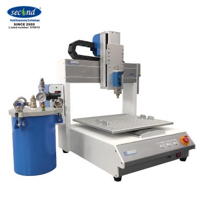 China 1.5 Gallon Epoxy Resin Machine Automatic Fluid Dispensing Plant Dispense SMT Glue Dispenser for sale