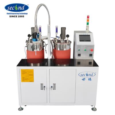 China Factory Battery Two Components Materials Automatic Degassing Mixing And Dispensing Machine for sale