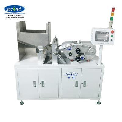 China SEC-50TB Automatic Permeable Tube Dispensing and Rolling Masking Label Machine for 1810 3313 ROs Membrane for sale