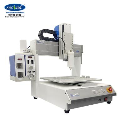 China Intelligent Medical Treatment Equipment Second CE Certified SMD SMT LED Automatic Hot Melt Glue Desktop Robot Dispensing Machine for sale