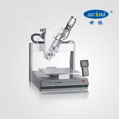 China High Precision Dispensing CE Certificated 4 Axis Two Part Desktop Automatic Dispensing Robots For LED And LCD for sale