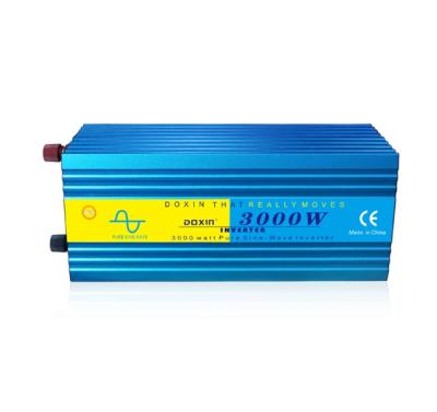 China DC 24 AC 220V Solar Power Sine Wave Inverter 3000W DC 12V to AC 110V Solar Power Inverter with Output 5VUSB Charger Converter 100 x 300 x 444 (mm) for sale