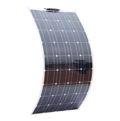 China Flexible Module 18V 120W 240w 360w 480w 600w 720w 12V or 24v Photovoltaic Solar Panel Kit for Home Motorhome Battery Charger 210mmx210mm for sale