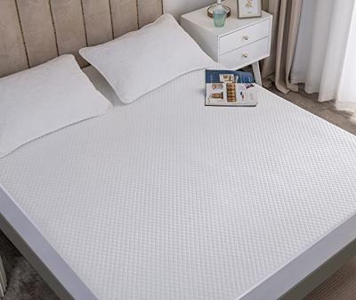 China Best Selling Waterproof Widely Used Twin Smooth Polyester Elastic Mattress Protector Bedspread Fitted Waterproof Mattress for sale