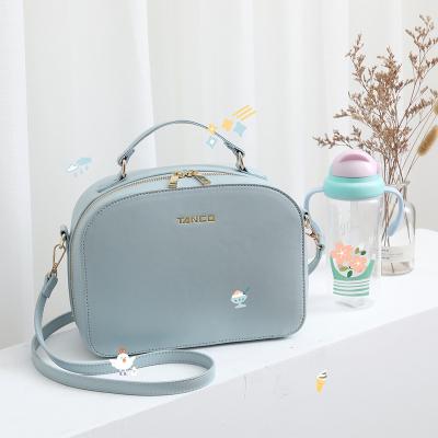 China Portable Leather Baby Carriage Diaper Bag Mother and Baby PU Single Shoulder Backpack Mommy Bag for sale