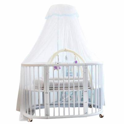 China Customized Folded Hutch Mosquito Net Clip Type With Foldable Bracket Palace Dome Mosquito Net for sale