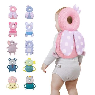 China Comfortable Feel Air Mesh Baby Drop Pillow Baby Safety Head Protector Pillow For Breathable Newborn for sale