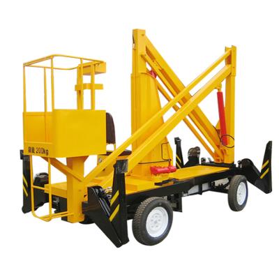 China Advertising Company Hydraulic Boom Lift Diesel Telescopic Boom Lift for sale