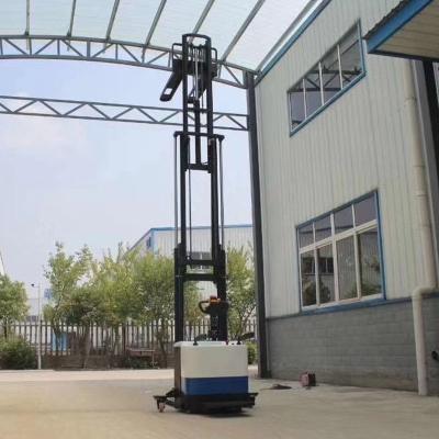 China Overhead Construction Works Semi Electric Pallet Stacker 1000kg-2000kg Semi Electric Lift Height 1.6m- 3.5m for sale