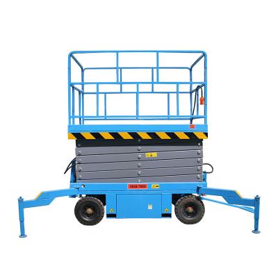 China Hot Selling Building Material Stores Mobile Scissor Lift Platform With High Quality for sale