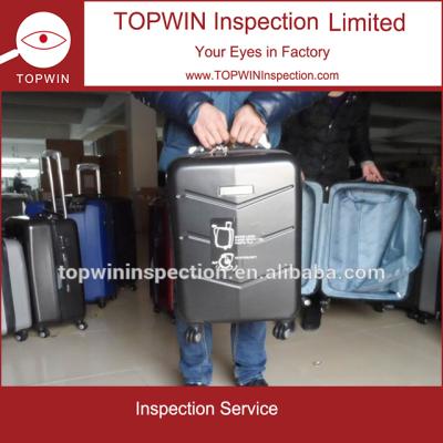 China Final random inspection services / luggage case inspection company to china third party inspection company for sale