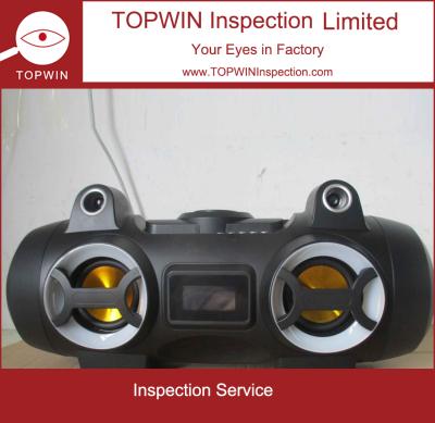 China Full Inspection Services Asia Boombox Portable Quality Control Inspection Services Third Party Inspection Company for sale