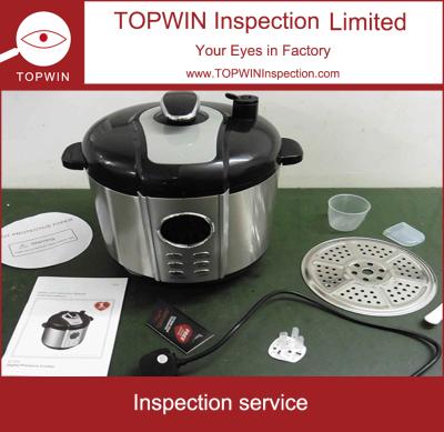 China 6L Digital Pressure Cooker Stainless Steel Inspection Service Organizations Third Party Available Inspection Company for sale