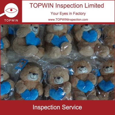 China Measures from Teddy Bear Toy Quality Control to Third Party Production Inspection Company for sale