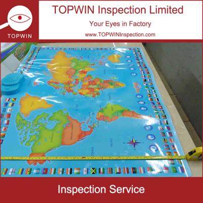 China Third Party Agency/Third Party Inspection Company of Digital World Map Inspection Company for sale