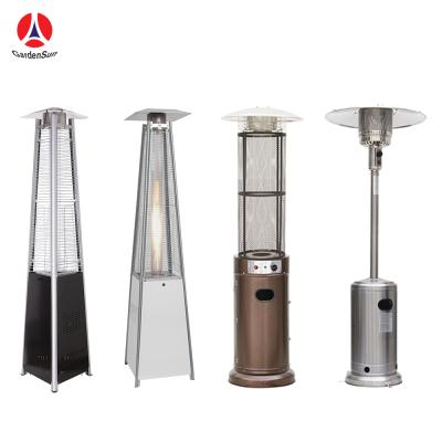 China Stocked Product Gardensun Outdoor Core All Round Pro Aga Umbrella Pyramid Patio Heater for sale