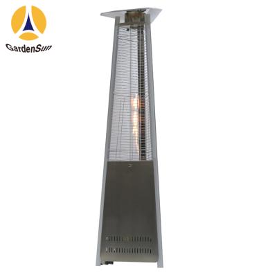 China China Factory Promotion Stocked Outdoor Good Quality Triangle Glass Tube Stainless Steel Gas Patio Heater for sale