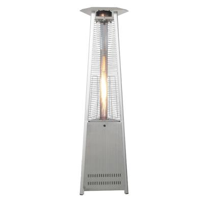 China China Factory Promotion Stocked High Quality Outdoor Triangle Glass Tube Stainless Steel Gas Patio Heater for sale