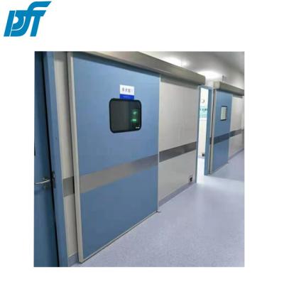 China Fire Protection Factory Direct Supply Cold Plate Paint Medical Automatic Door for sale