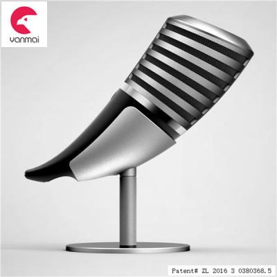 China Usb Microphone Patented New Design SF700B Usb Port Wired Microphone By Vintage for sale