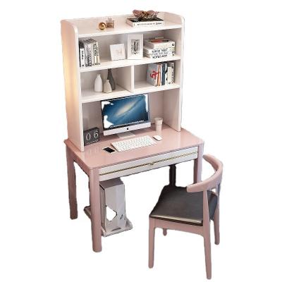 China Durable High-quality Durable Bedroom Furniture Pink Blue White Computer Desk for sale