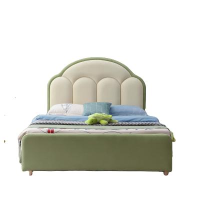 China Durable High quality imported solid wood children's bed customized bedroom furniture children's bed for sale