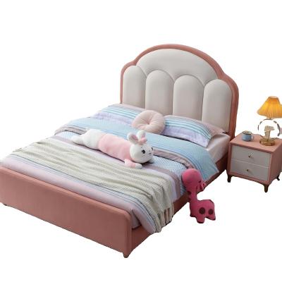 China Durable Customized durable stable children's bed modern wood children bed room furniture bed for sale