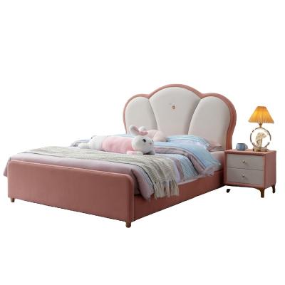 China Modern High quality multi functional safety child bed wooden children beds for sale