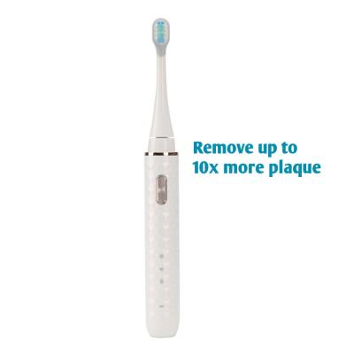 China 100 minutes (25 days OEM customized sonic electric toothbrush for adults for sale