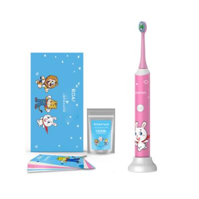 China Wholesale Ultrasonic LED Customized Mini Rechargeable OEM Kids Electric Toothbrushes RM-ST031 for sale