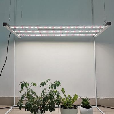 China Waterproof IP65 Liweida Full Spectrum lm301b 300w grow light for home hobbyist grow led spider growing bar with dimming and RJ14 for sale