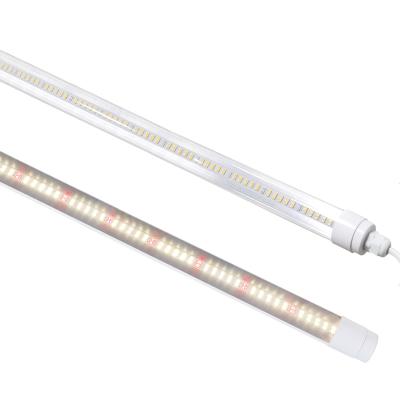 China Seed starting Liweida best led grow light 2021 t8 3ft led tube lights kits with timer for indoor garden and flower pot for sale