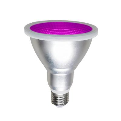 China Waterproof IP65 Liweida 450nm 630nm 660nm 3000K 4000K par30 aluminum grow bulb for flower seeds 12 watt 30 degree led spot plant lamps for sale