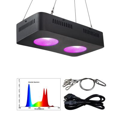 China Seed starting Liweida 500W cob led grow light veg and flower infrared panel plant lamp with fnas and aluminum heatsink for indoor for sale