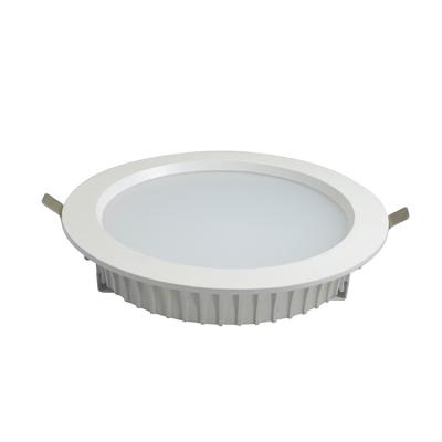 China Embeded residential round led downlight IP44 12w 18w 25w recessed led downlight dimmable with 210mm cut out for sale