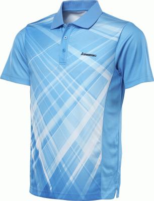 China Sky Blue M - 4XL Composition 100% Polyester Printing Tournament Male Badminton Sportswear for sale