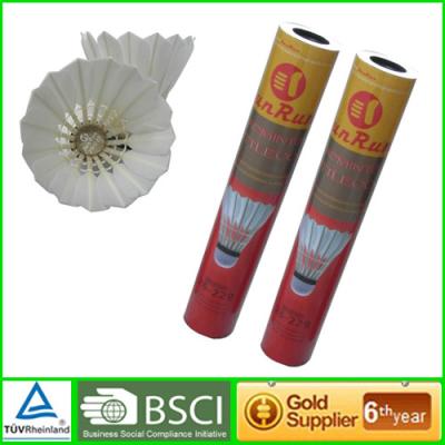 China Sports strong anti hitting Badminton Shuttlecock with PU for competition for sale