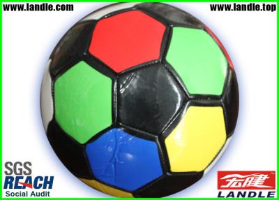 China Talla 5 oficial profesional de los balones de fútbol, balón de fútbol del PVC de Deflatable en venta