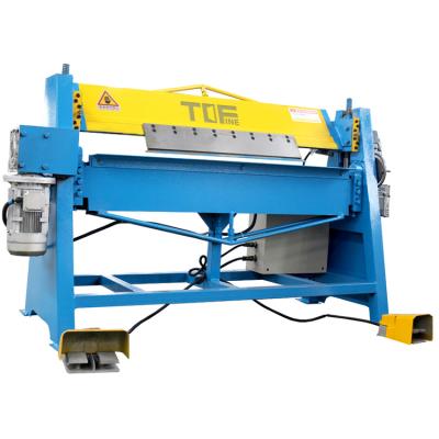 China USE for Folding Door Leaf Edge Low Price Guarantee Quality Processing Sheet Tin Duct Folding Machine for sale