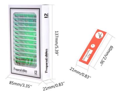 Cina Il microscopio pronto dei bambini diapositiva 60×21mm per insegnamento di Homeschool in vendita