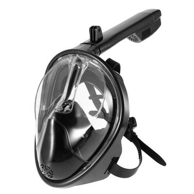 China 180 Wide View High Quality Hands Free Full Face Mask Underwater Snorkeling Set for sale