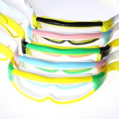 China Swimming HD Lens Clear Vision Antifog Men Women Kids Non Myopic Silicone Straps Swimming Goggles for sale