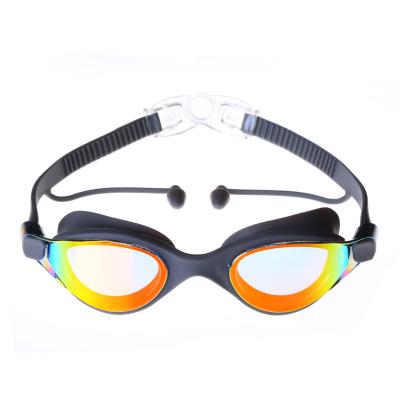 China Swimming No Leaky UV Protection Crystal Clear Vision Anti Fog Swimming Gog PC Lenses Swim Goggles for sale