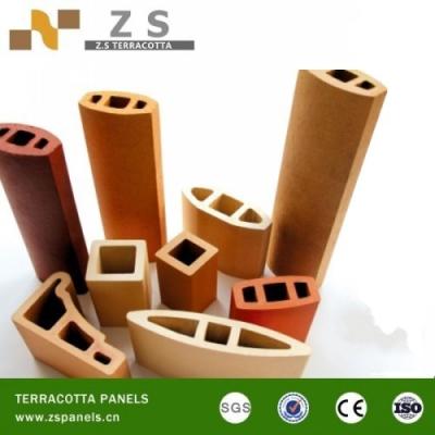 China Modern curtain wall terracotta canopy for designer concept for sale